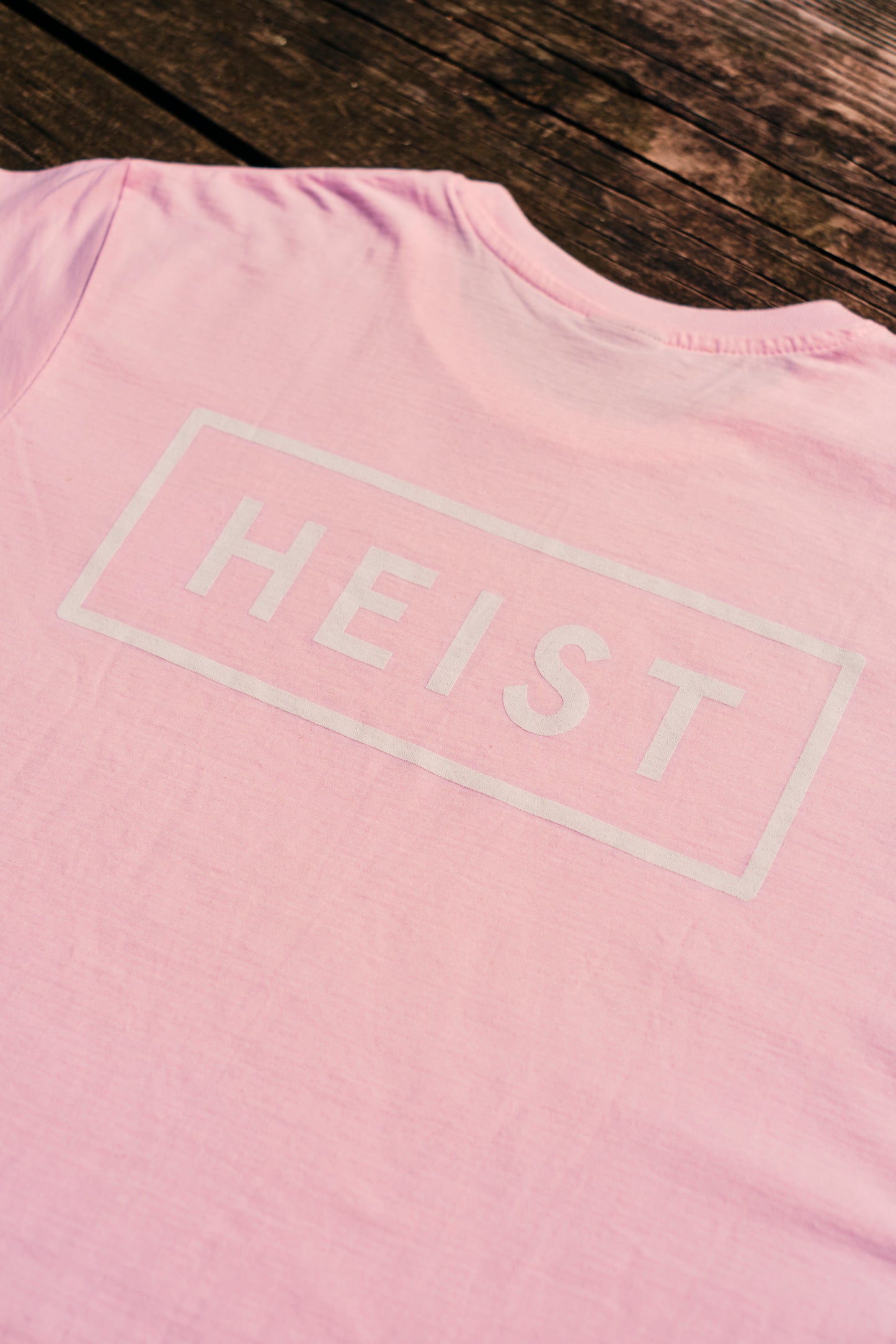 Heist Recordings Summer Tee (pink)