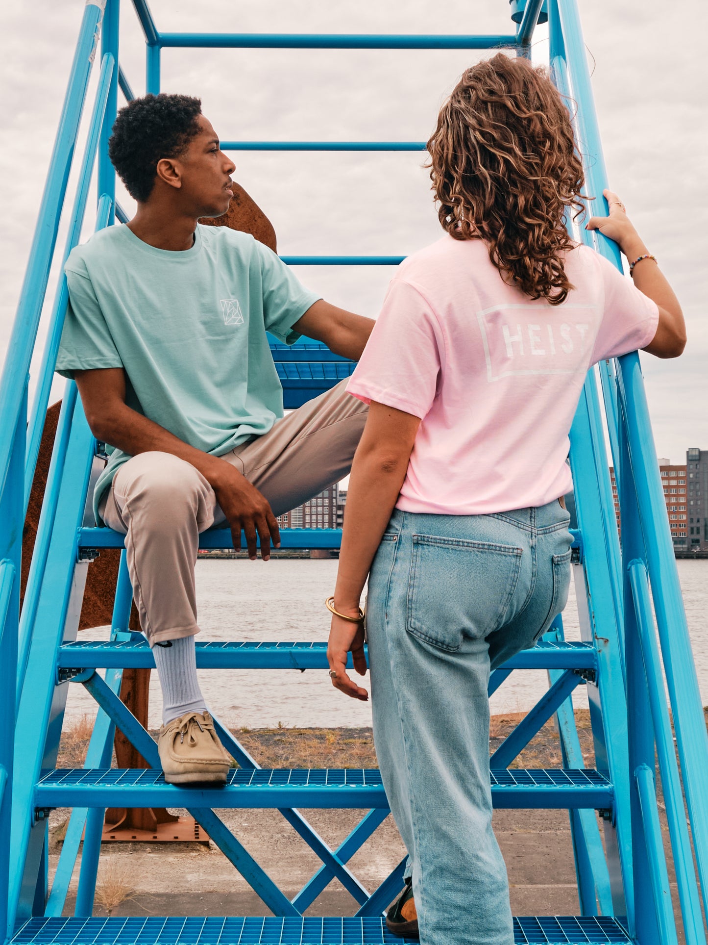 Heist Recordings Summer Tee (pink)