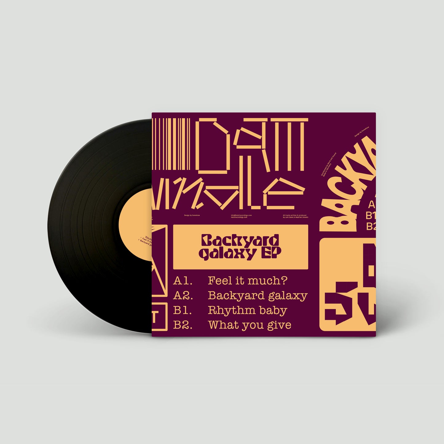 Dam Swindle - Backyard galaxy EP | Vinyl