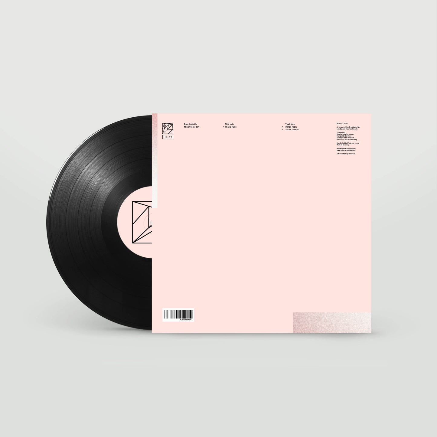Dam Swindle - Minor fools EP | Vinyl