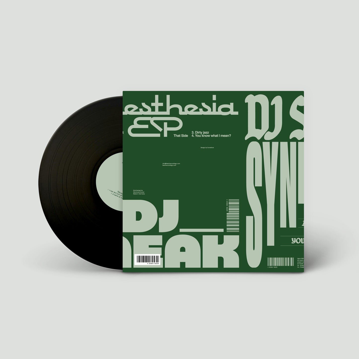 DJ Sneak - Synesthesia EP | Vinyl