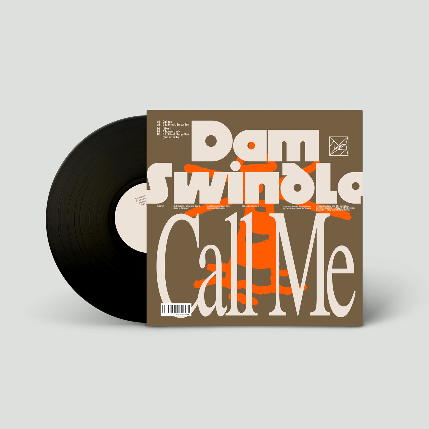 Dam Swindle - Call me EP | Vinyl