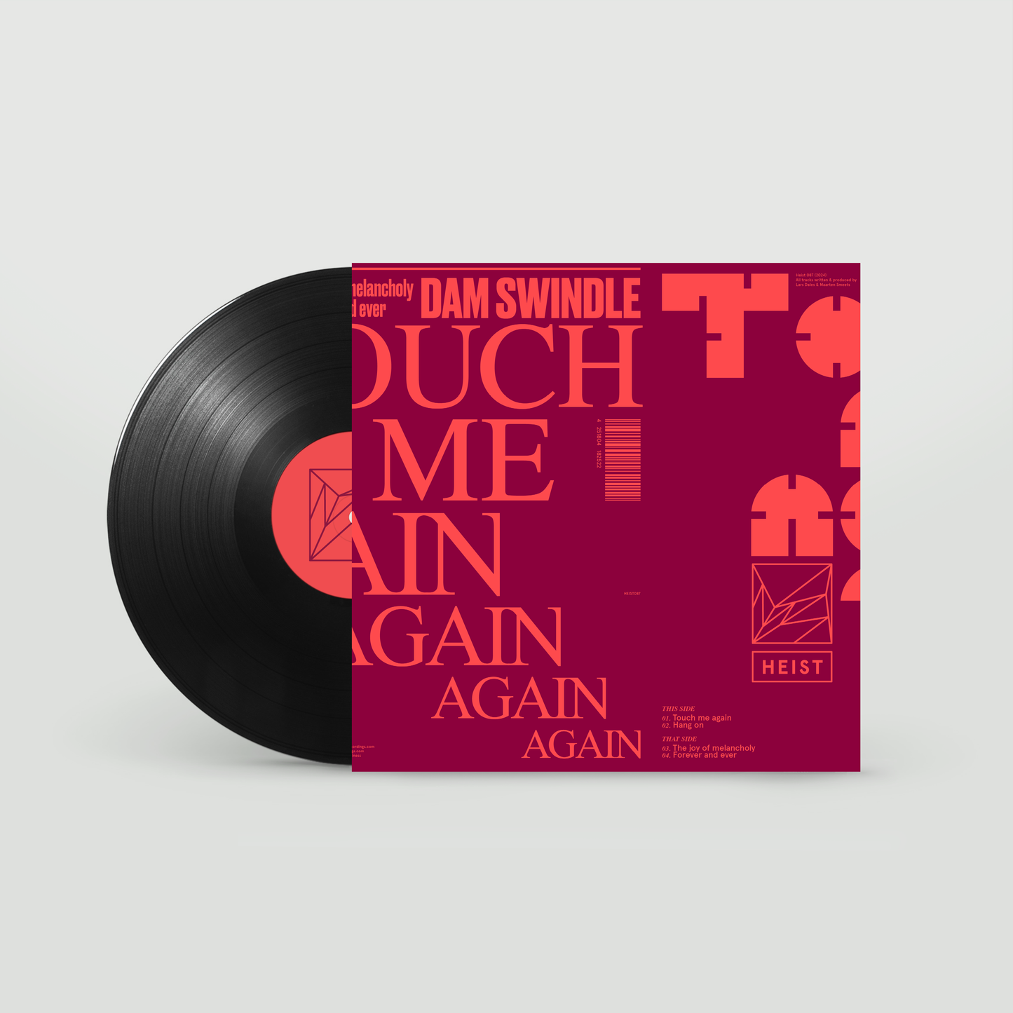 Dam Swindle - Touch me again EP | Vinyl