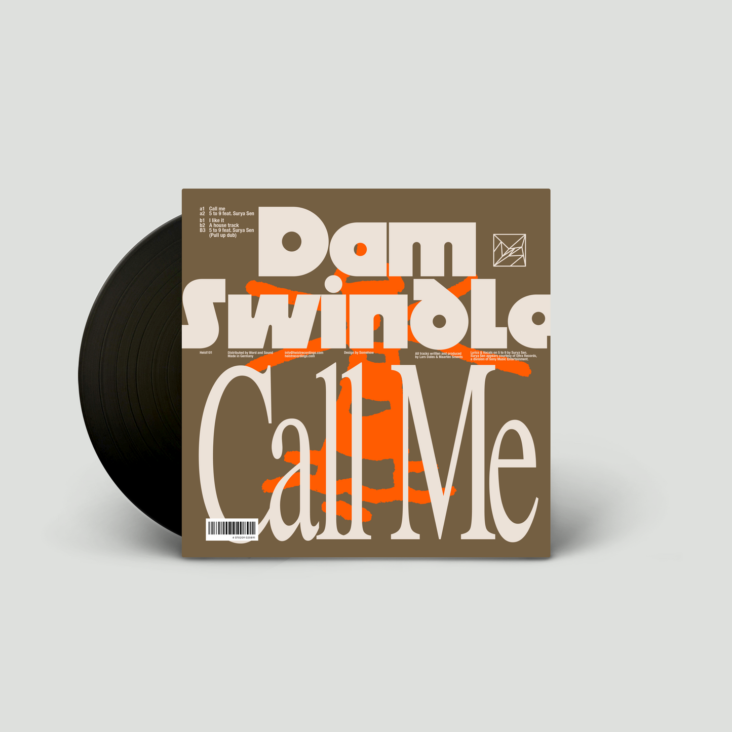 Dam Swindle - Call me EP | Vinyl