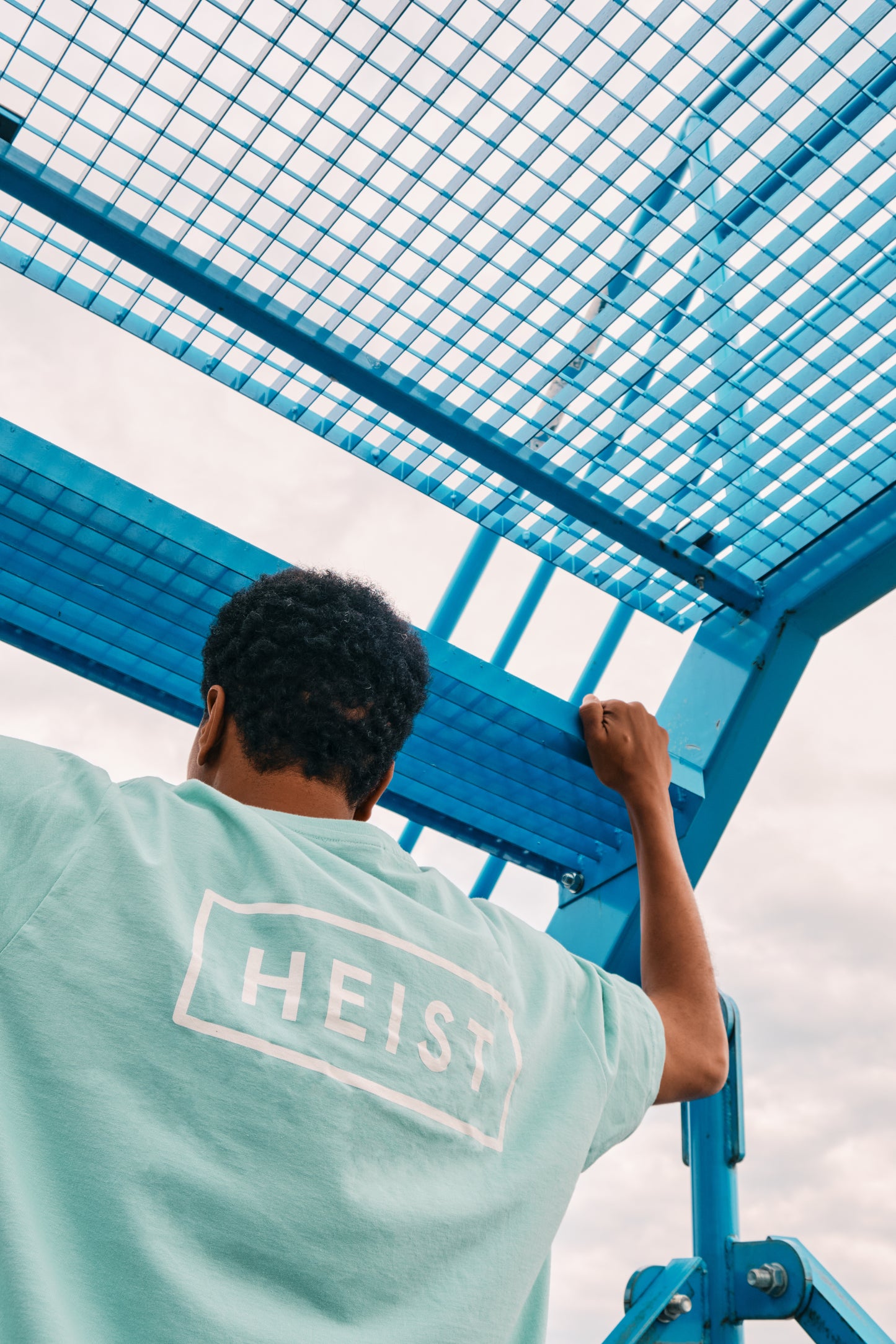 Heist Recordings Summer Tee (turquoise)