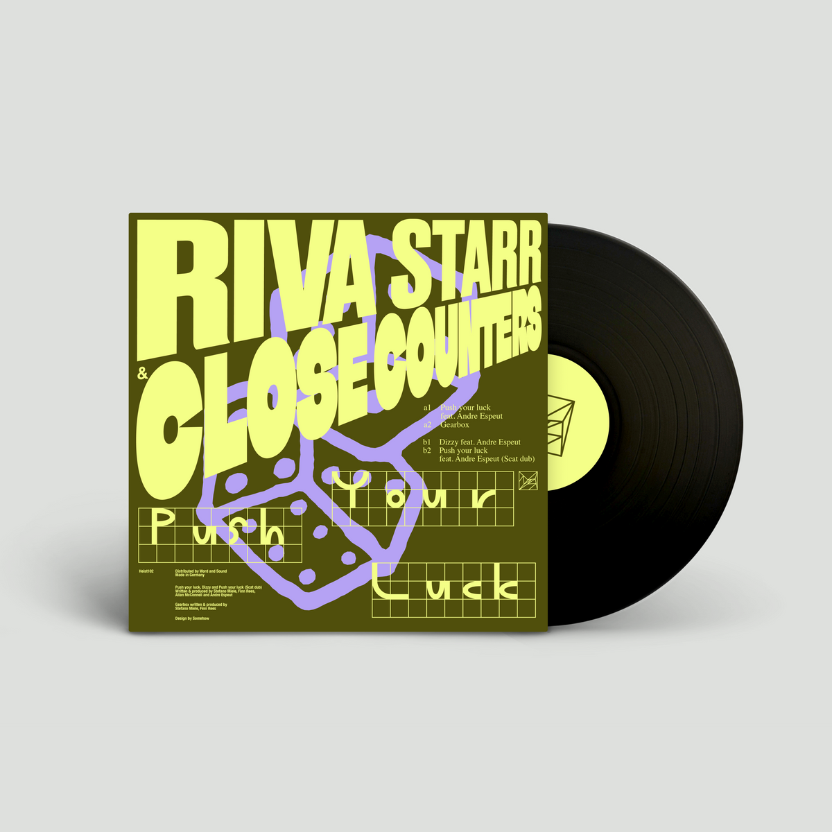 Riva Starr & Close Counters - Push Your Luck EP | Vinyl