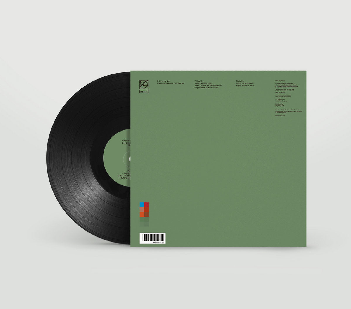 Felipe Gordon - Highly Conductive Rhythms EP | Vinyl