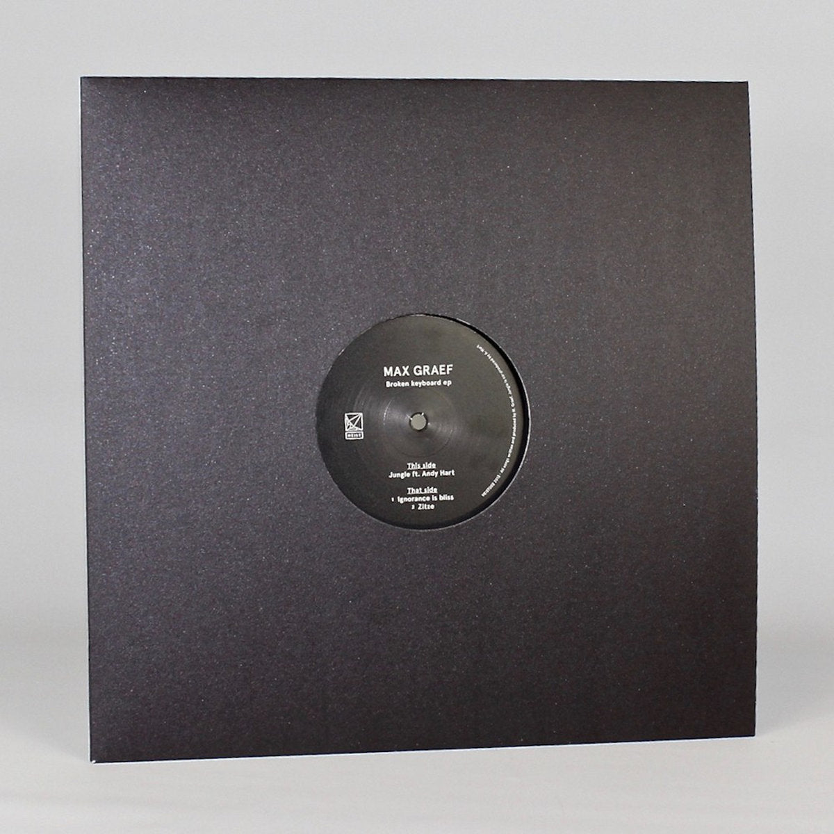 Max Graef - Broken keyboard EP | Vinyl